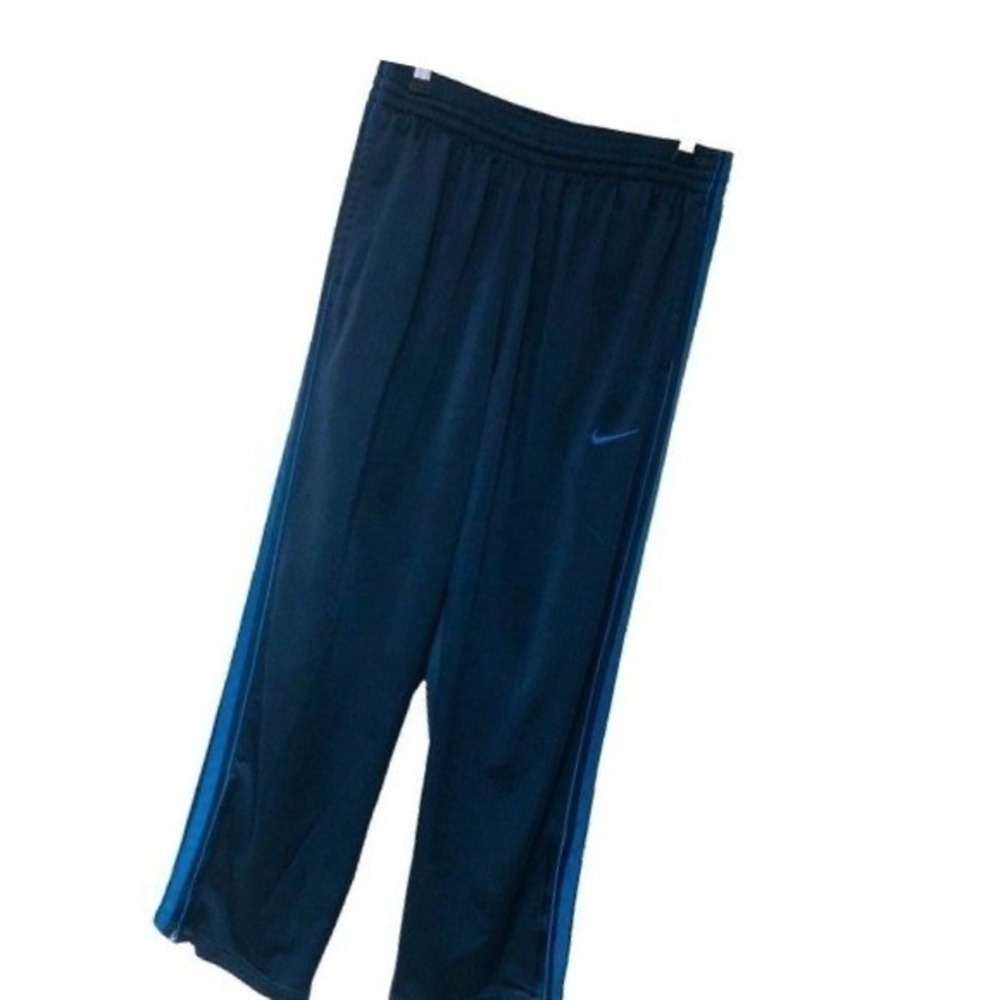 NIKE Joggers‎ Pants Brush Cotton Navy Train Run Track Workout Athletic Mens M